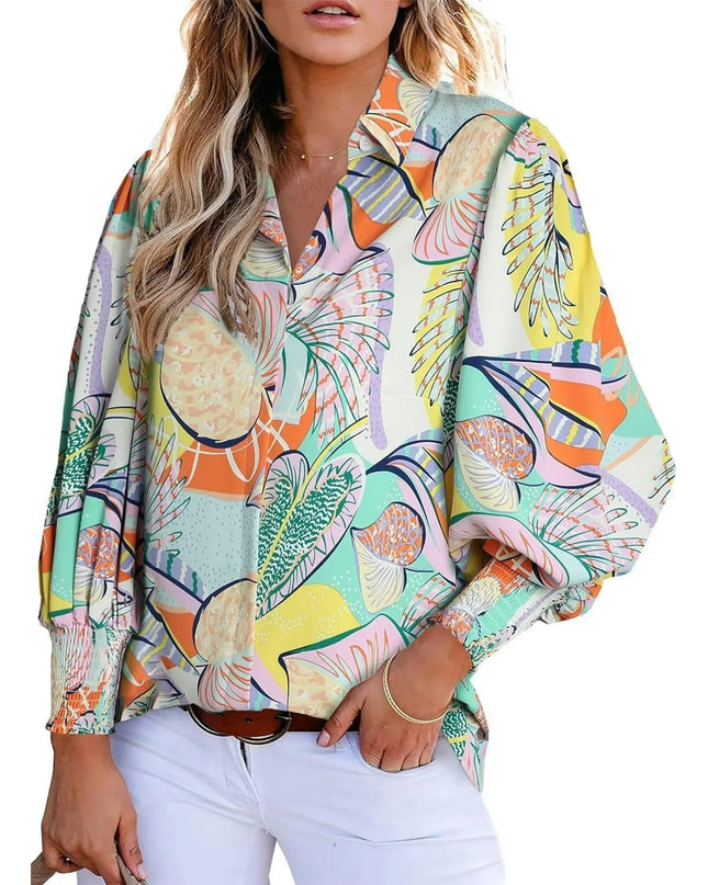 Charie | Elegant Paisley Blouse