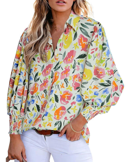 Charie | Elegant Paisley Blouse