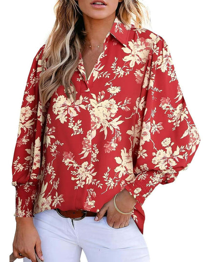 Charie | Elegant Paisley Blouse