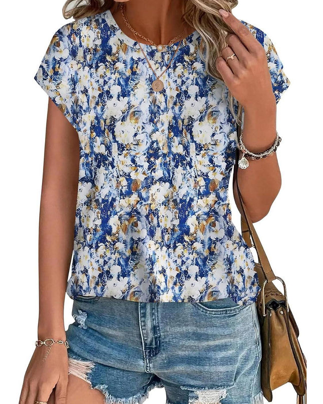 Necie | Chic Printed Blouse