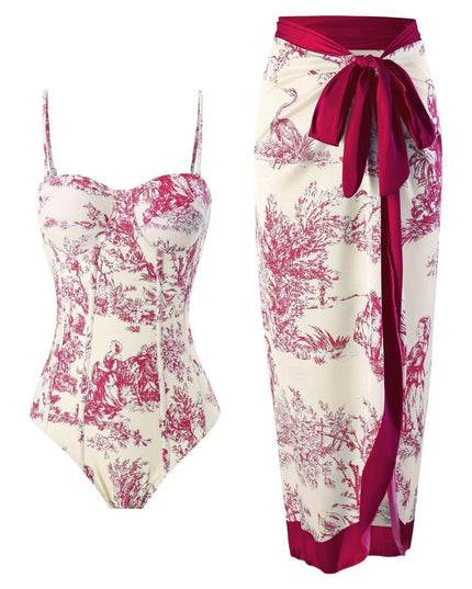 Mandy | Elegant Printed Swim Set