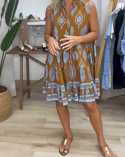 Anne | Elegant V-Neck Dress