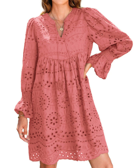Carmela | Lace Ruffle Midi