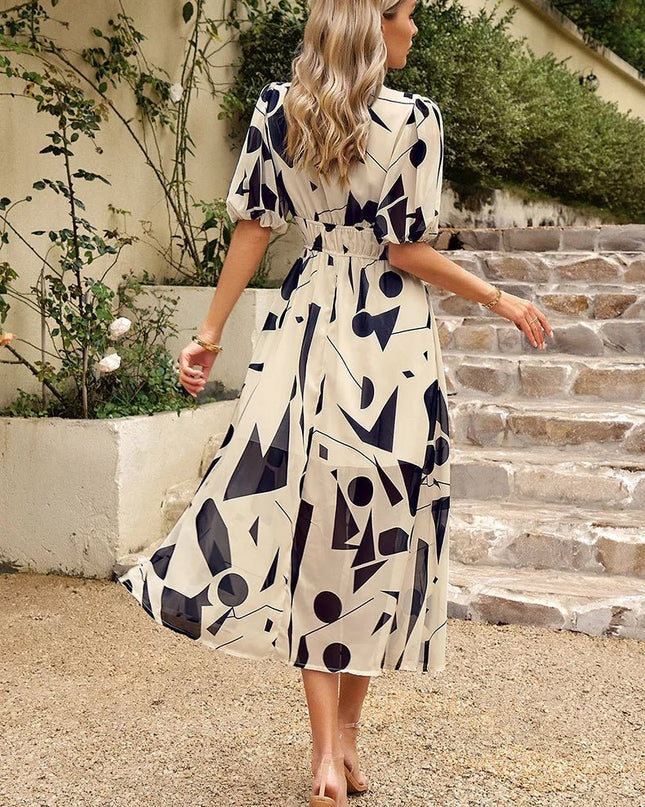 Allison | Elegant Floral Dress