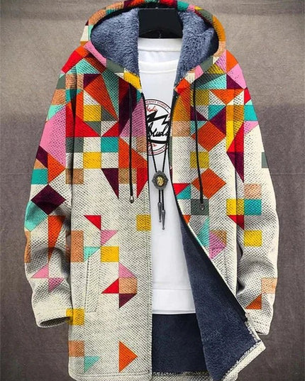 Janine | Luxurious Art Print Cardigan