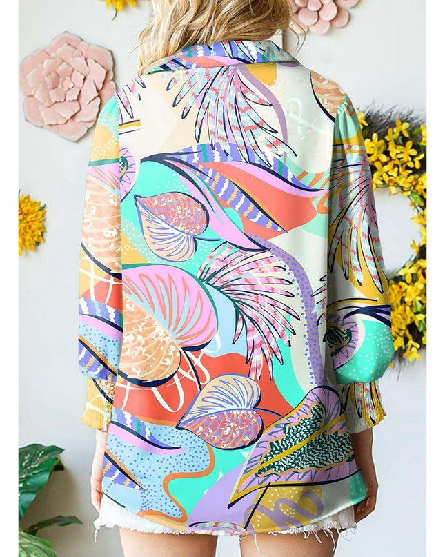 Charie | Elegant Paisley Blouse