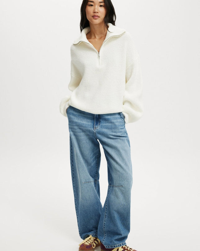 Felicia | Luxe Half Zip Pullover