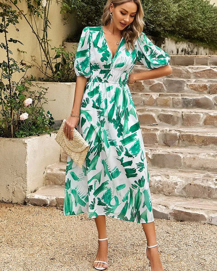 Allison | Elegant Floral Dress