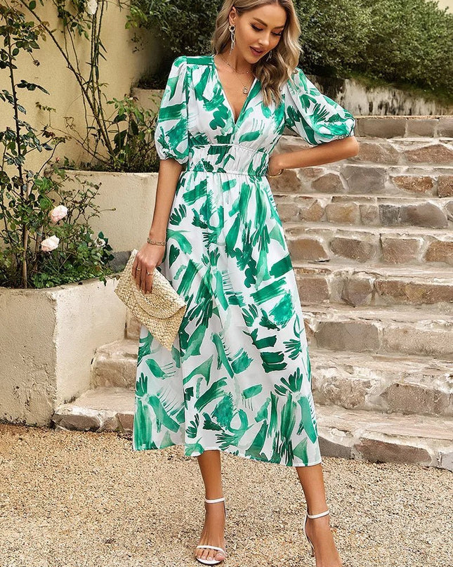 Allison | Elegant Floral Dress