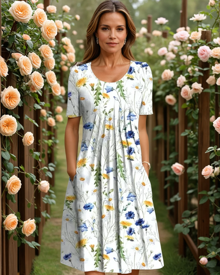 Novelle | Flattering Dress with Tummy Coverage