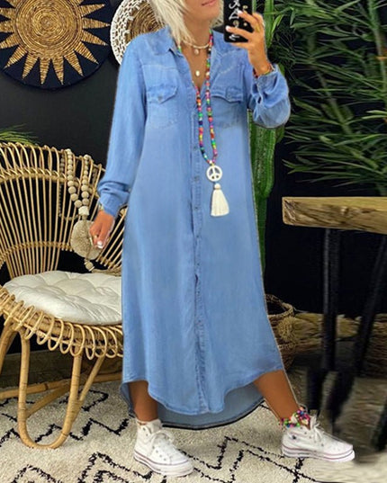 Eden | Comfortable Denim Dress