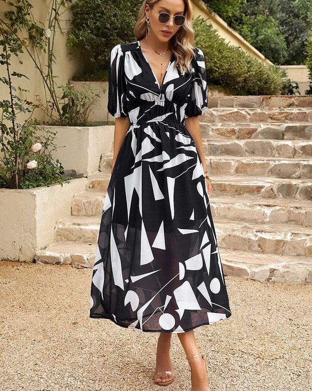 Allison | Elegant Floral Dress