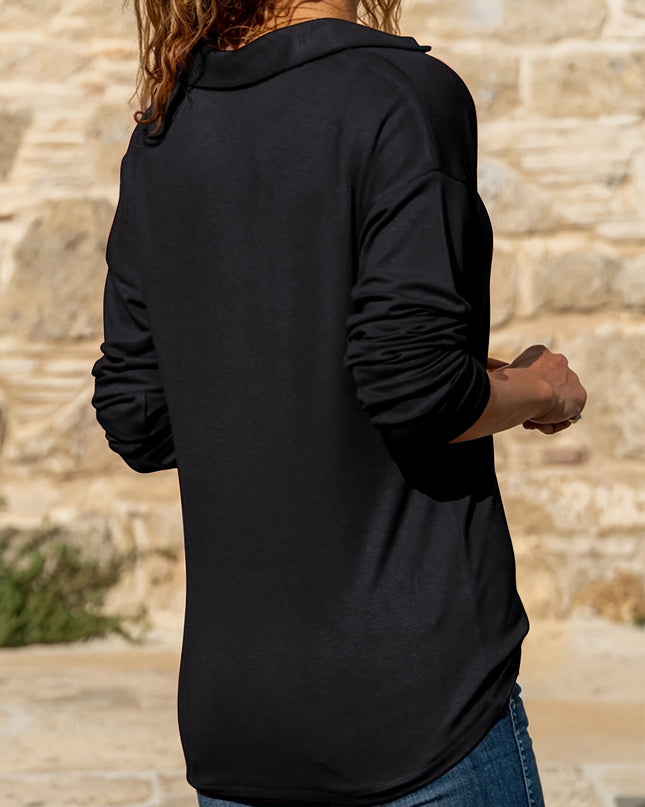 Charlene | Chic Long-Sleeved Top