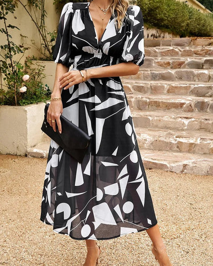 Allison | Elegant Floral Dress