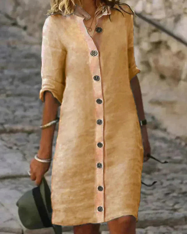 Avera | Breezy Comfort Shirt Dress