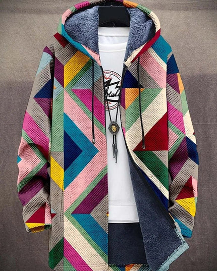 Janine | Luxurious Art Print Cardigan