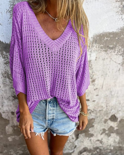 Tinoa | Seaside Elegance Casual Top