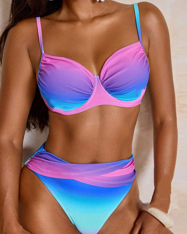 Gradient Push-Up Bikini