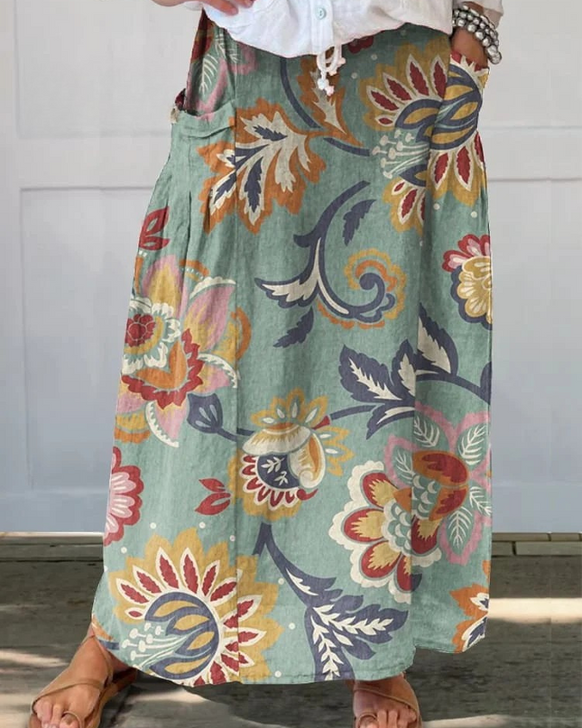 Meadow | Wildflower Pocket Skirt