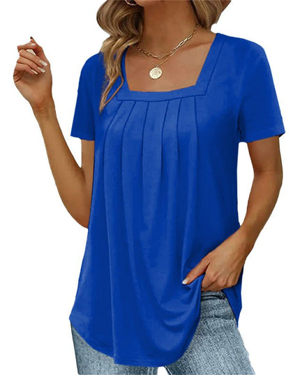 Coral | Pleated Blouse