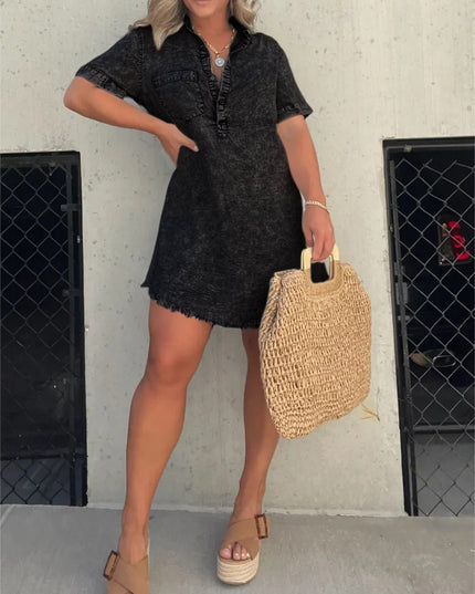 Carla | Effortlessly Chic Shirt Dress