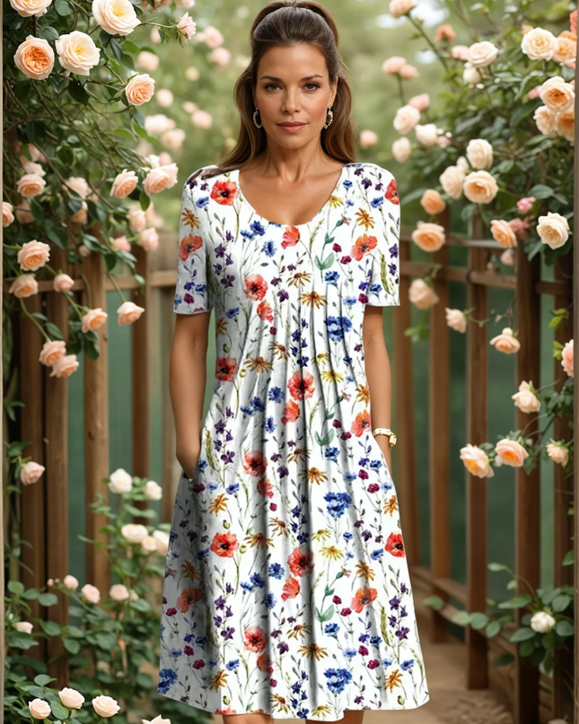 Novelle | Flattering Dress with Tummy Coverage