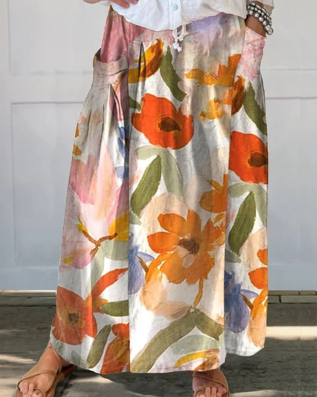 Meadow | Wildflower Pocket Skirt
