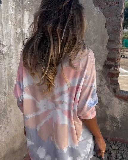 Demi | Charm Tie-dye Top