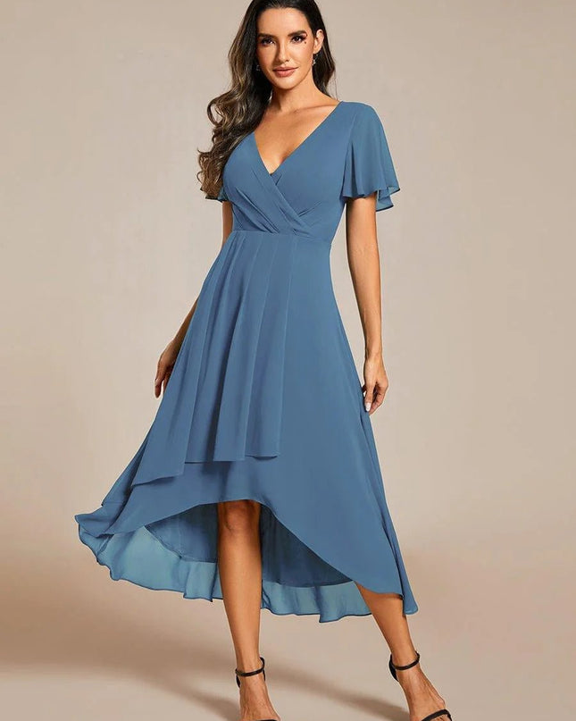 Arah | Ruffled Pleated Dress