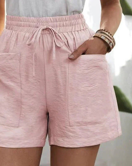 Alani | Effortless Linen Blend Shorts