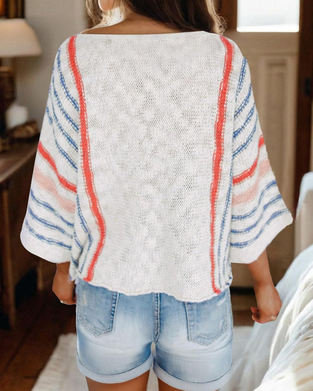 Camila | Boho Knit Sweater