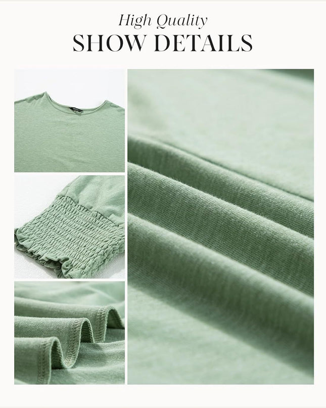 Wendy | Classic Crewneck Blouse
