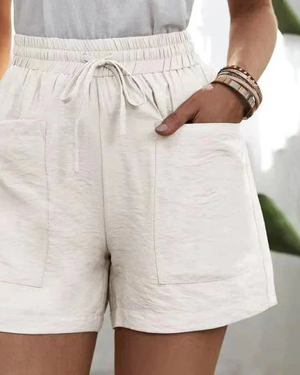 Alani | Effortless Linen Blend Shorts
