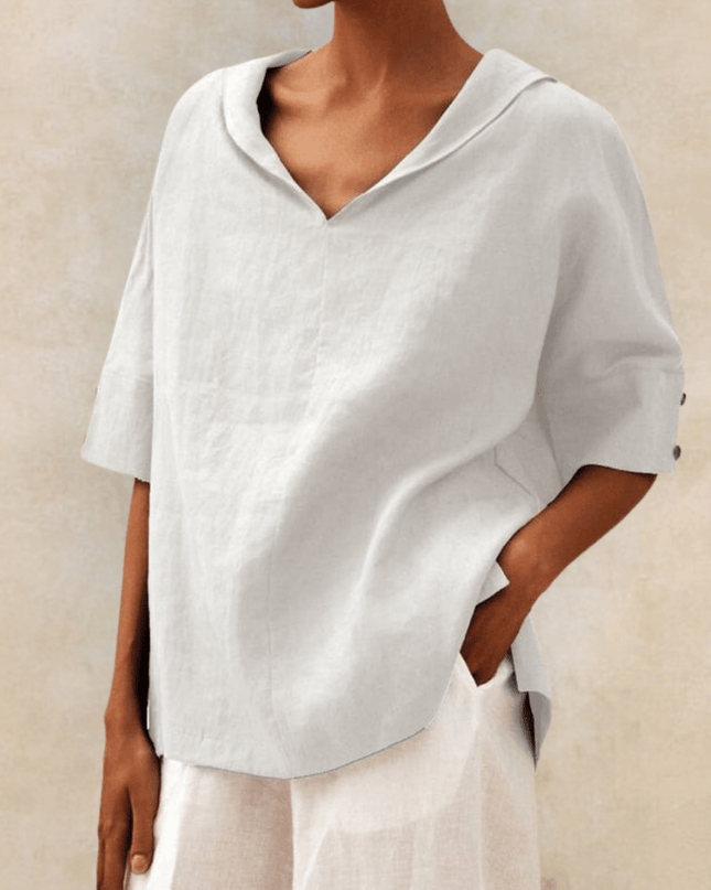 Marie | Coastal Breeze Oversized Shirt
