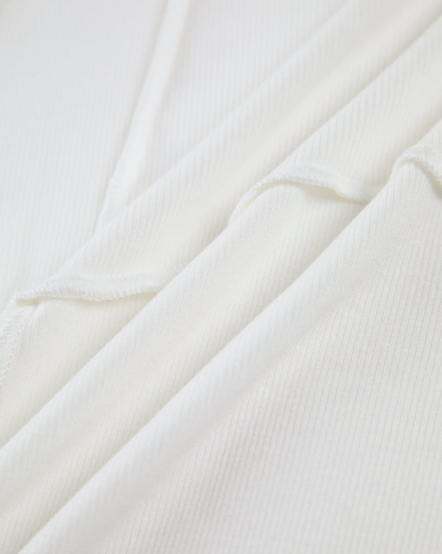 Solarae | Ribbed Long Sleeve Top