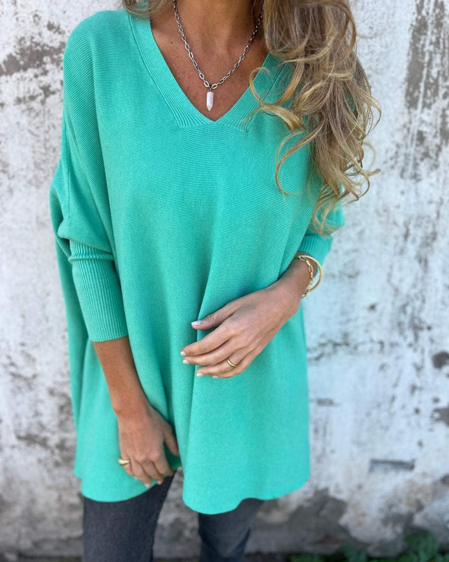Amely | Batwing Knit Top