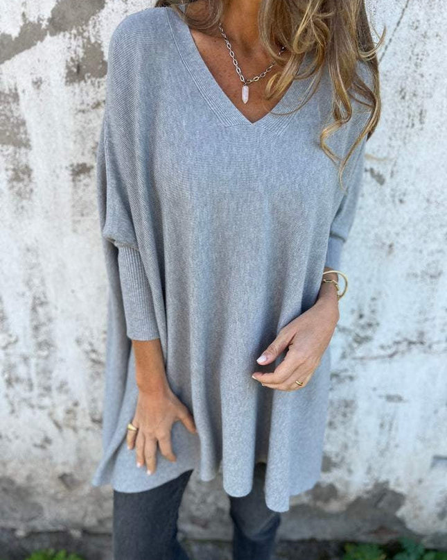Amely | Batwing Knit Top