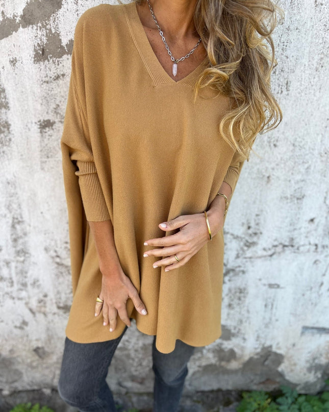 Amely | Batwing Knit Top