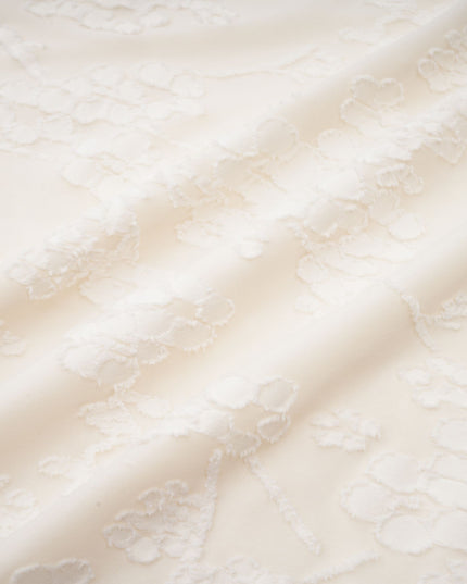 Raya | Elegant Floral Jacquard Dress