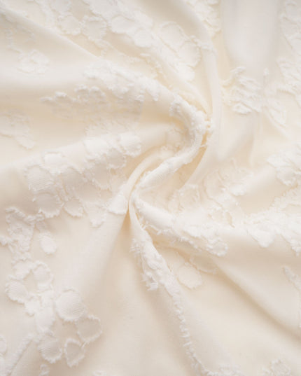 Raya | Elegant Floral Jacquard Dress
