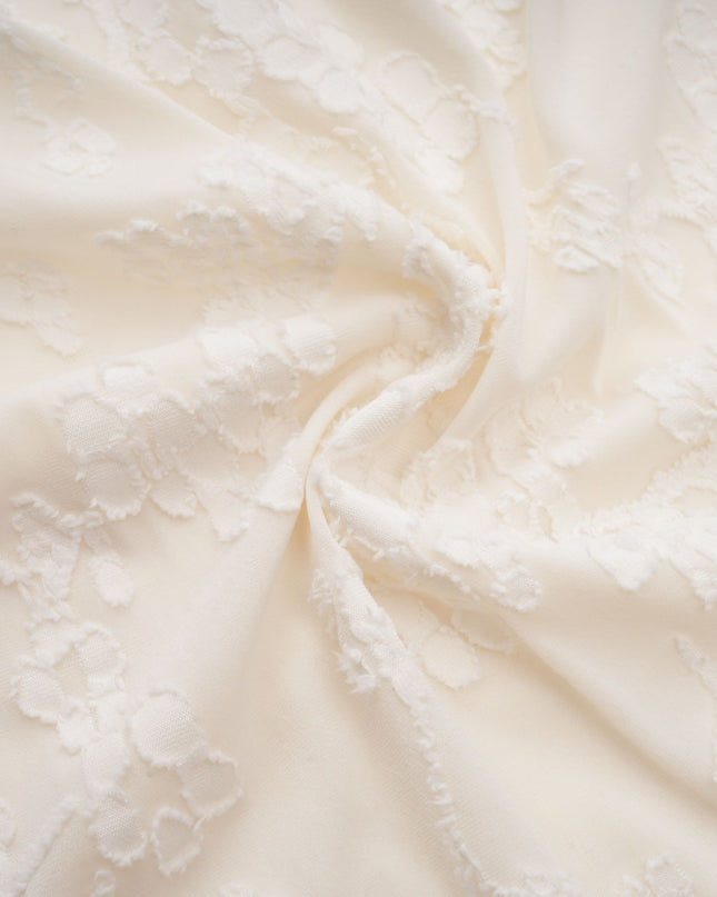Raya | Elegant Floral Jacquard Dress