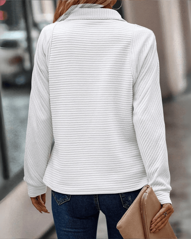 Jenica | Chic Half-Zip Pullover