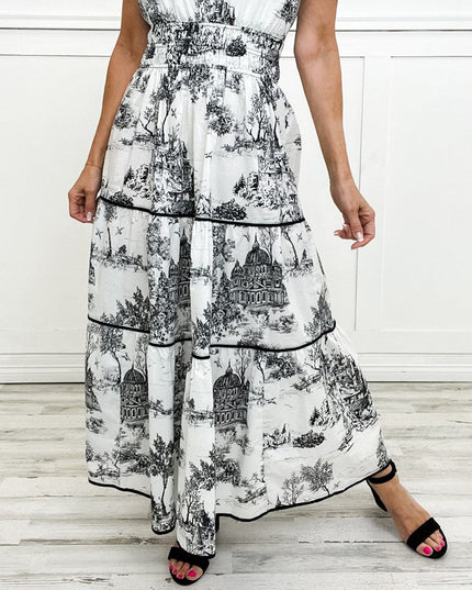 Eliza | Classic Toile Maxi