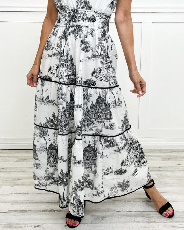 Eliza | Classic Toile Maxi