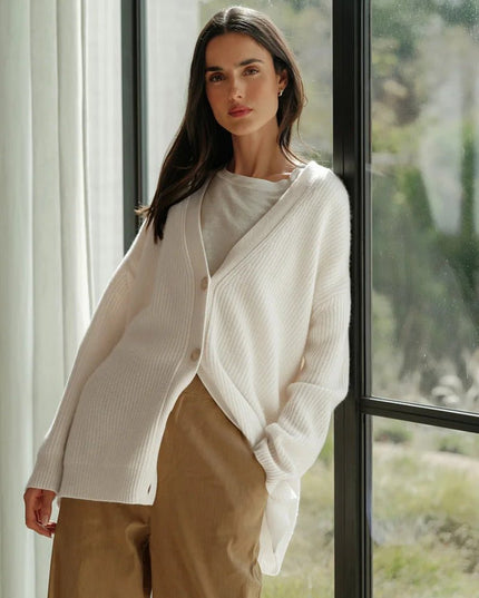 Rina | Breezy Buttoned Cardigan