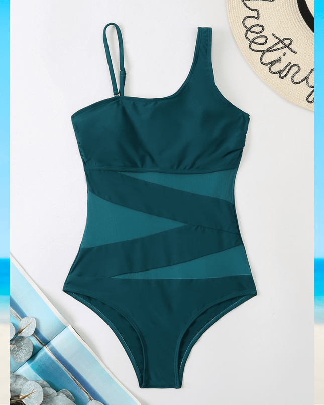 Ava | Luxe Asymmetrical Swimsuit