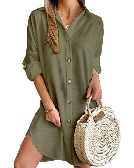 Beatrice | Chic Button Dress