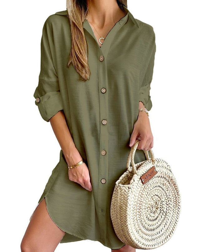 Beatrice | Chic Button Dress