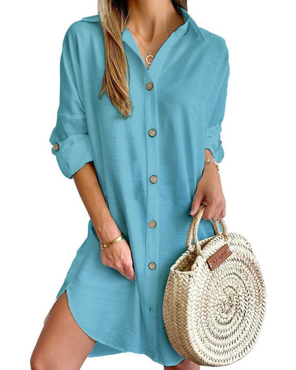 Beatrice | Chic Button Dress