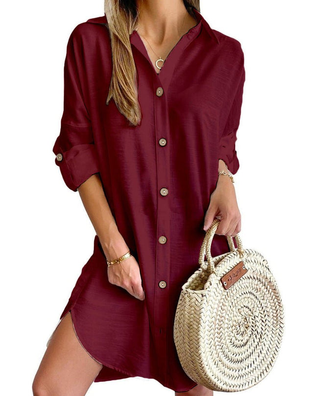 Beatrice | Chic Button Dress